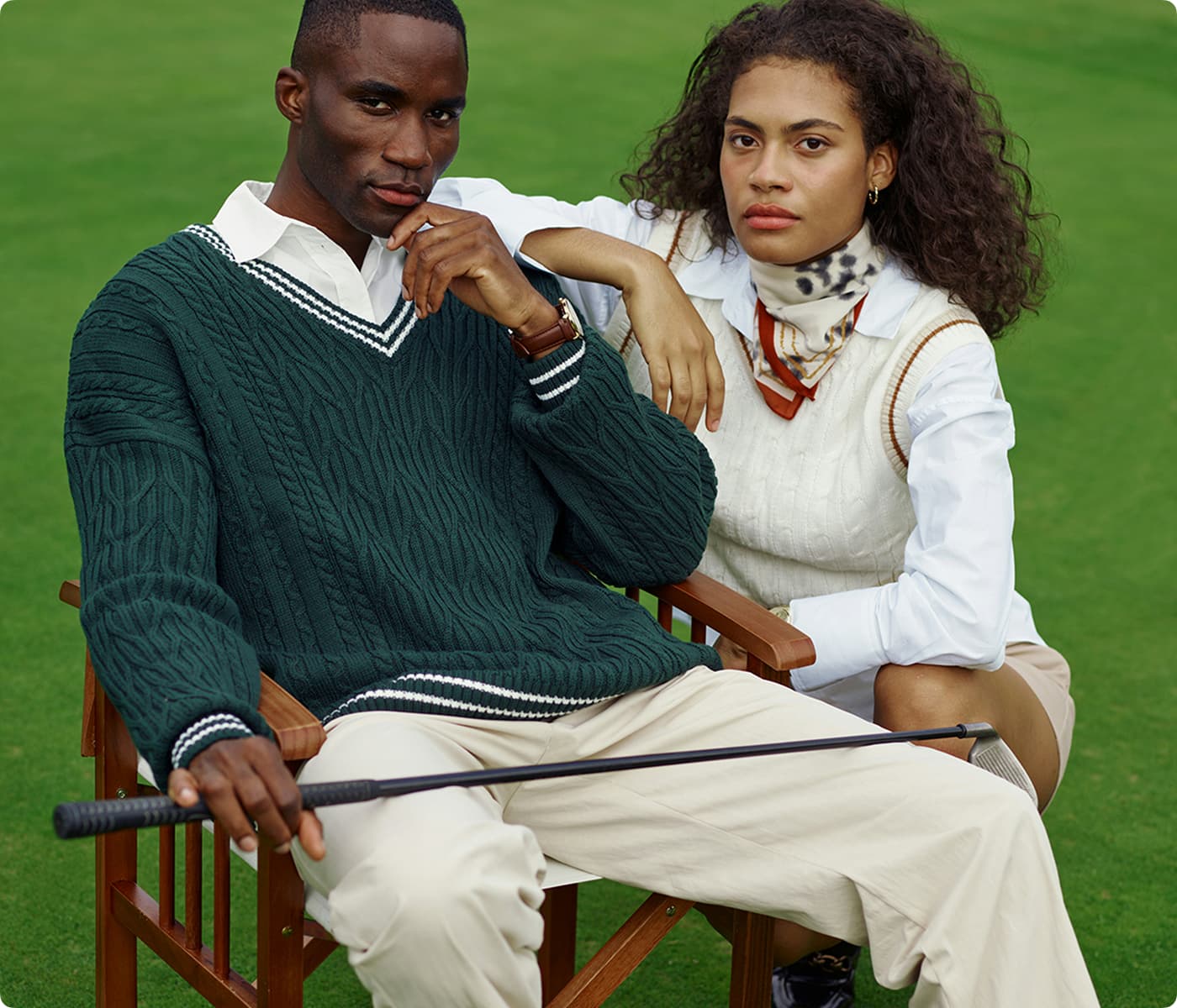 Models showcasing curated fashion styles